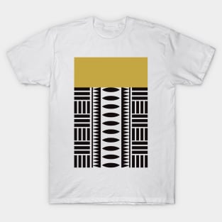 African Modern Abstract Ethnic Pattern T-Shirt